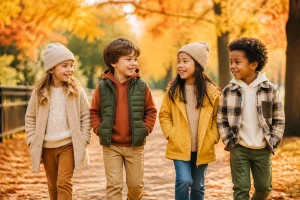 لباس پاییزی کودک در هلیا مزون برای فرزند عزیز شما