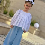شومیز شلوار آسمان
