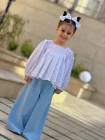 شومیز شلوار آسمان