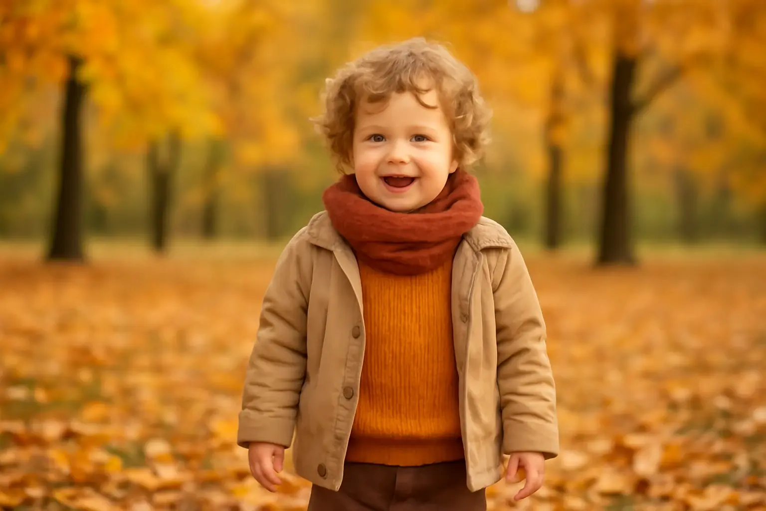 لباس پاییزی کودک برای فرزند شما